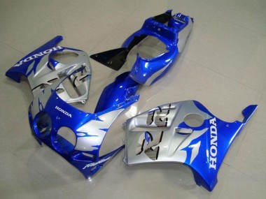 Silver Blue 1988-1989 Honda CBR250RR MC19 Motorcycle Fairings
