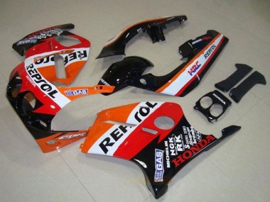 Orange White Red Glossy Black Repsol 1988-1989 Honda CBR250RR MC19 Motorcycle Fairings