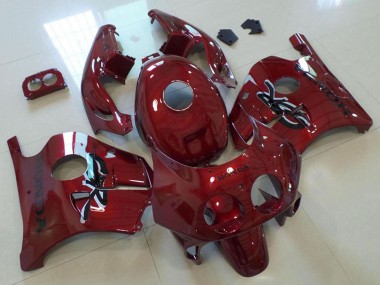Maroon Red 1990-1998 Honda CBR250RR MC22 Motorcycle Fairings