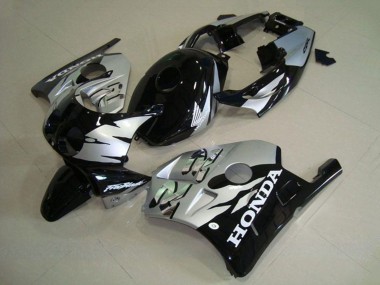 Silver Glossy Black 1990-1998 Honda CBR250RR MC22 Motorcycle Fairings