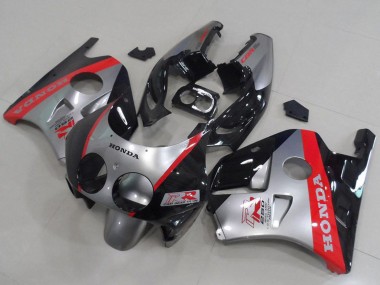 Silver Red Glossy Black 1990-1998 Honda CBR250RR MC22 Motorcycle Fairings