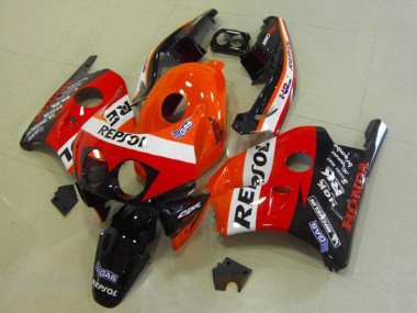 Orange White Red Glossy Black HRC Repsol 1990-1998 Honda CBR250RR MC22 Motorcycle Fairings
