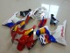 White Red Blue Yellow 1996-1997 Honda CBR900RR 893 Motorcycle Fairings