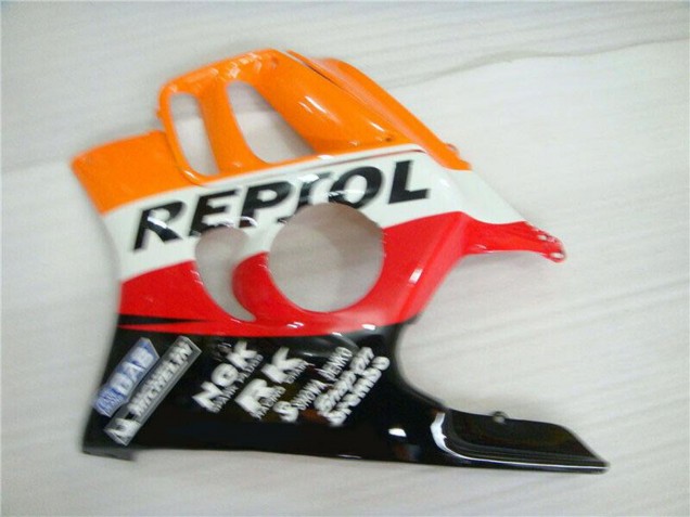 Orange White Red Glossy Black Repsol 1995-1996 Honda CBR600 F3 Motorcycle Fairing