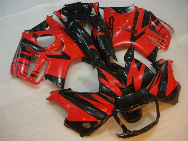 Red Glossy Black 1995-1996 Honda CBR600 F3 Motorcycle Fairing