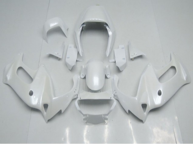 Pearl White 1997-2005 Honda VTR1000F Motorcycle Fairings