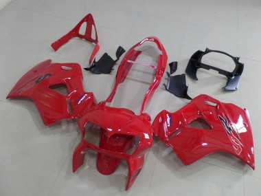 Red 1998-2001 Honda VFR 800 Motorcycle Fairing