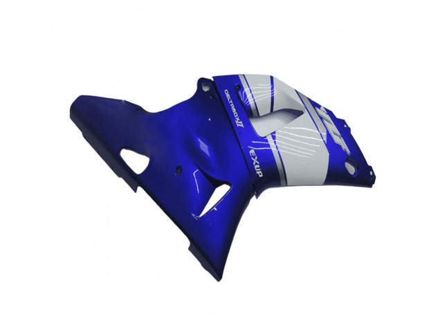 Blue White 2000-2001 Yamaha YZF R1 Motorcycle Fairing