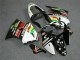 White Red Yellow Green Glossy Black Star EuroBet 2000-2002 Kawasaki ZX6R Motorcycle Fairings