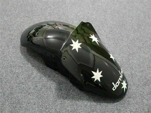 White Red Yellow Green Glossy Black Star EuroBet 2000-2002 Kawasaki ZX6R Motorcycle Fairings
