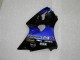 Blue Glossy Black Elf Bridgestone 2000-2002 Kawasaki ZX6R Motorcycle Fairings
