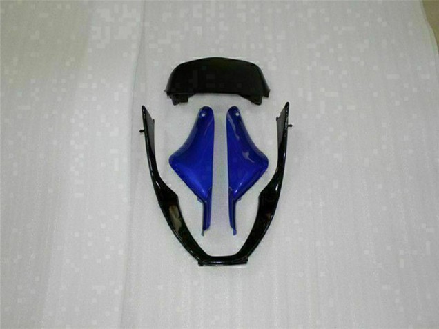 Blue Glossy Black Elf Bridgestone 2000-2002 Kawasaki ZX6R Motorcycle Fairings