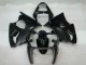 Glossy Black 2000-2002 Kawasaki ZX6R Motorcycle Fairings