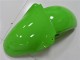 Green Black 2000-2002 Kawasaki ZX6R Motorcycle Fairings