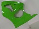 Green Black 2000-2002 Kawasaki ZX6R Motorcycle Fairings