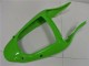 Green Black 2000-2002 Kawasaki ZX6R Motorcycle Fairings