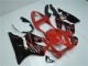 Red Glossy Black 2001-2003 Honda CBR600 F4i Bike Fairings