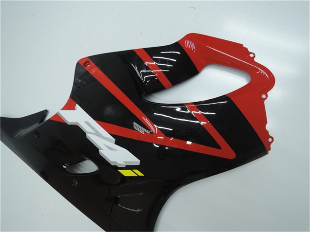 Red Glossy Black 2001-2003 Honda CBR600 F4i Bike Fairings