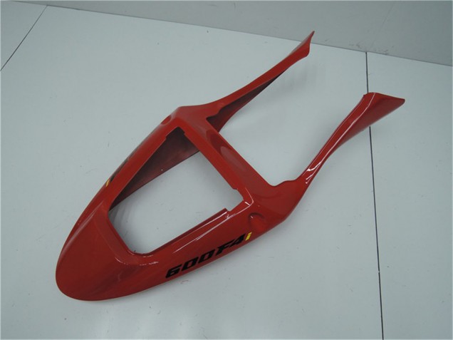 Red Glossy Black 2001-2003 Honda CBR600 F4i Bike Fairings