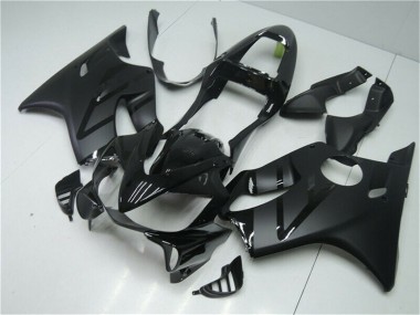 Glossy Black Matte Black 2001-2003 Honda CBR600 F4i Motorcycle Fairings