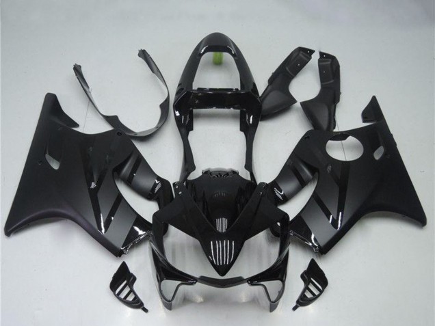 Glossy Black Matte Black 2001-2003 Honda CBR600 F4i Motorcycle Fairings