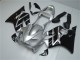 Silver Glossy Black 2001-2003 Honda CBR600 F4i Motorcycle Fairing
