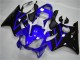 Blue Glossy Black 2001-2003 Honda CBR600 F4i Motorcycle Fairing