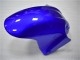 Blue Glossy Black 2001-2003 Honda CBR600 F4i Motorcycle Fairing