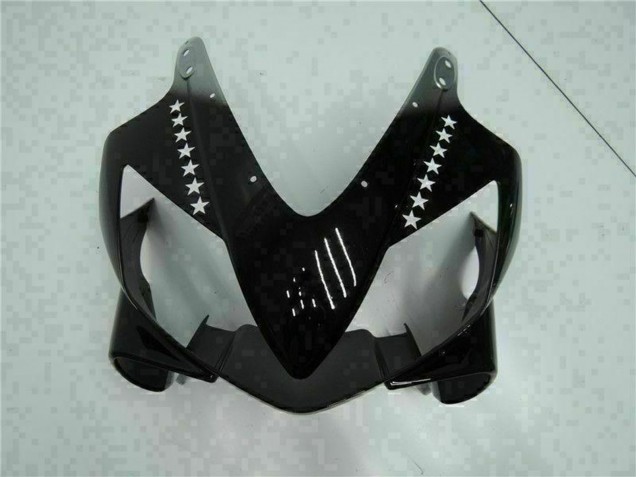 Glossy Black Silver SevenStars 2001-2003 Honda CBR600 F4i Motorcycle Fairings