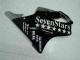 Glossy Black Silver SevenStars 2001-2003 Honda CBR600 F4i Motorcycle Fairings