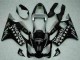 Glossy Black Silver SevenStars 2001-2003 Honda CBR600 F4i Motorcycle Fairings