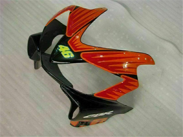 Yellow Orange Glossy Black Rossi 46 2001-2003 Honda CBR600 F4i Motorcycle Fairings