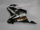 White Yellow Glossy Black Playboy 2001-2003 Honda CBR600 F4i Motorcycle Fairings