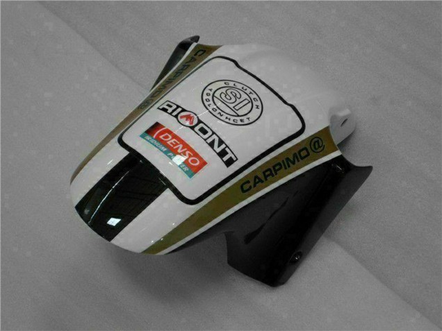 White Yellow Glossy Black Playboy 2001-2003 Honda CBR600 F4i Motorcycle Fairings