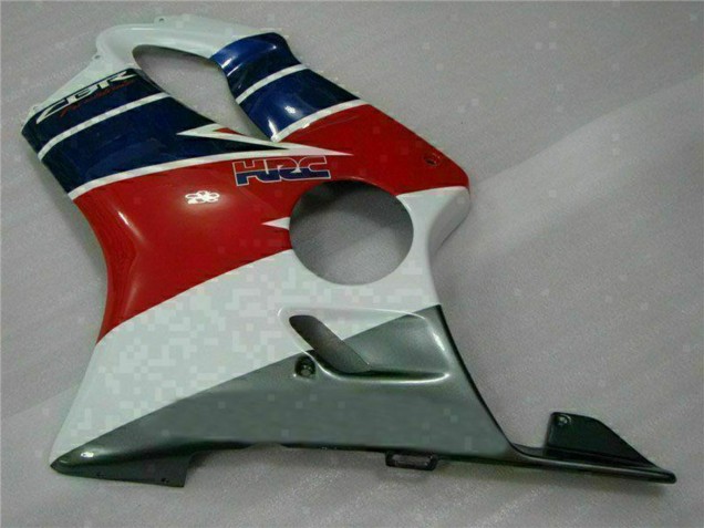 White Red Blue Black 2001-2003 Honda CBR600 F4i Motorcycle Fairing