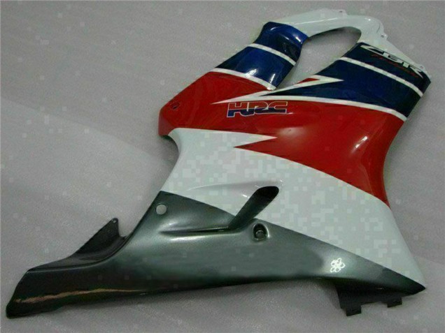 White Red Blue Black 2001-2003 Honda CBR600 F4i Motorcycle Fairing