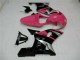 Pink Silver Glossy Black 2001-2003 Suzuki GSXR 600/750 Motorcycle Fairings
