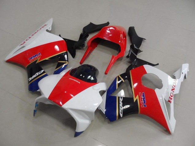 Red White Dark Blue 2002-2003 Honda CBR900RR 954 Motorcycle Fairings