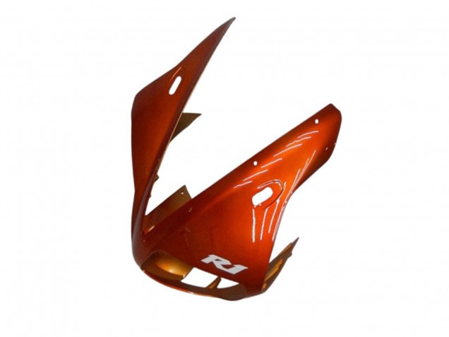 Orange Matte Black 2002-2003 Yamaha YZF R1 Motorcycle Fairings