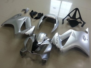 Silver 2002-2013 Honda VFR 800 Bike Fairings