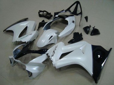 White Glossy Black Silver Decal 2002-2013 Honda VFR 800 Motorcycle Fairings