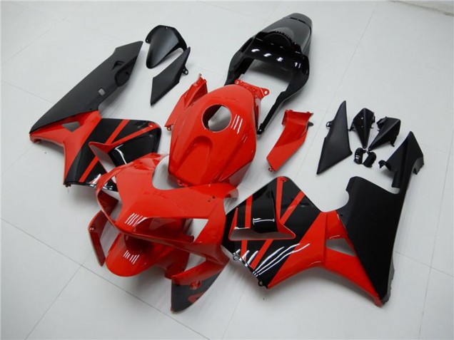 Red Glossy Black OEM Style 2003-2004 Honda CBR600RR Motorcycle Fairings