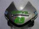 Silver Green Glossy Black 2003-2004 Honda CBR600RR Motorcycle Fairing