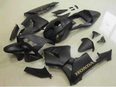 Matte Black Gold Decal 2003-2004 Honda CBR600RR Motorcycle Fairings