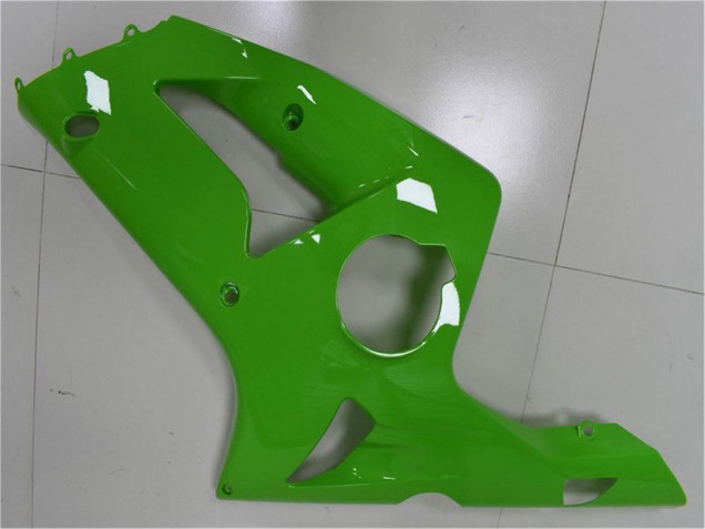Green 2003-2004 Kawasaki ZX6R Motorcycle Fairing