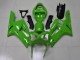 Green 2003-2004 Kawasaki ZX6R Motorcycle Fairing