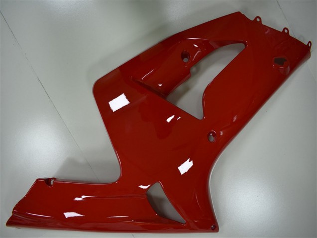 Red 2003-2004 Kawasaki ZX6R Motorcycle Fairing Kits