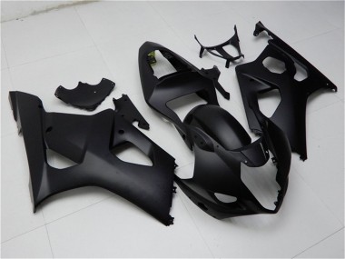 Matte Black 2003-2004 Suzuki GSXR 1000 Motorcycle Fairing
