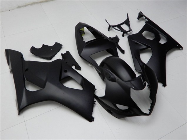Matte Black 2003-2004 Suzuki GSXR 1000 Motorcycle Fairing