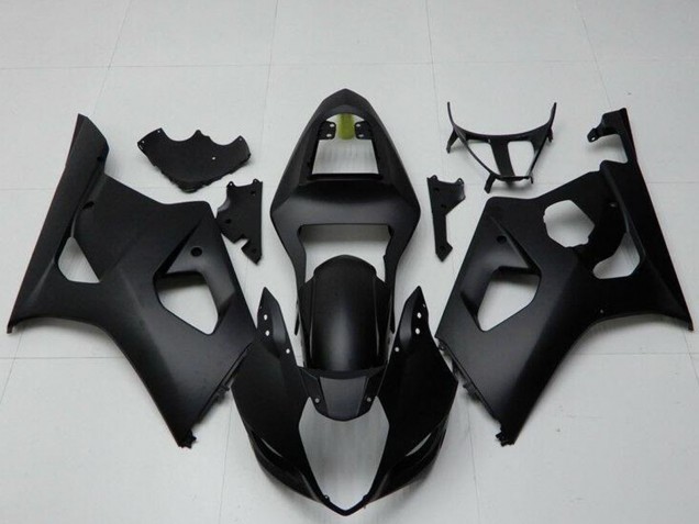 Matte Black 2003-2004 Suzuki GSXR 1000 Motorcycle Fairing